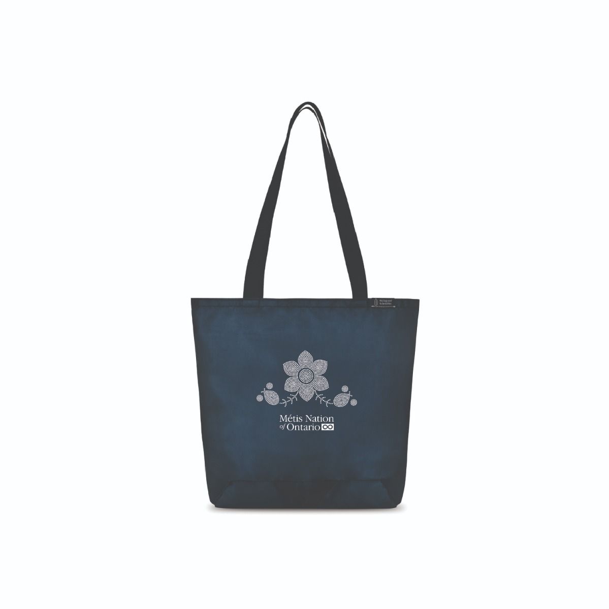 Sac de courses pliable en rPET renouvelé