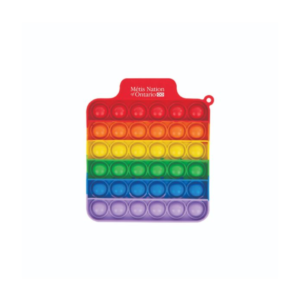 Push Pop Square Stress Popper