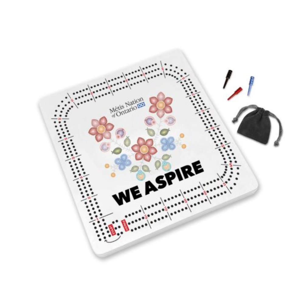 11" Square Cribbage Board